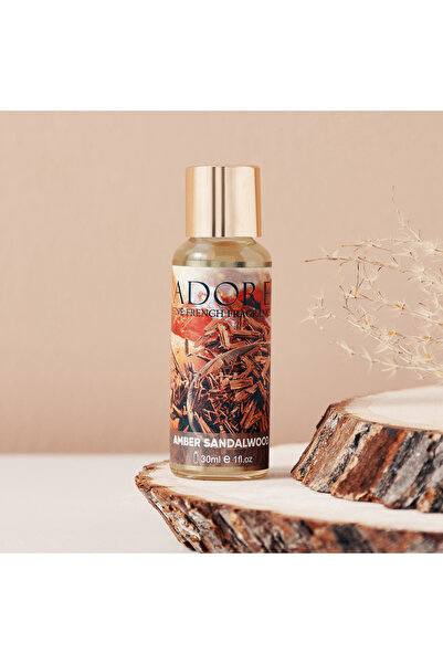 Adore زيت عطري برائحة العنبر وخشب الصندل - 30 مل