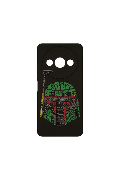 bestcase Carcasă premium din silicon pentru Xiaomi Redmi A3, Caligrafie Boba ...