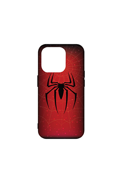 bestcase Carcasă premium din silicon pentru Apple iPhone 15 Pro, Spider, PB 1432
