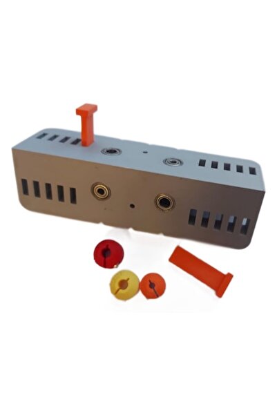 OEM L-shaped Furniture Template for Drilling Euroscrews and Wooden Dowels, 8mm, and Marking Blum 25mm Mi