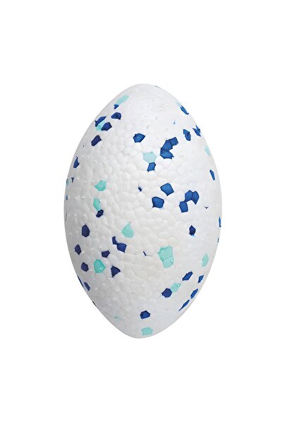 M-PETS Bloom Rugby Game Ball Unbreakable White Blue