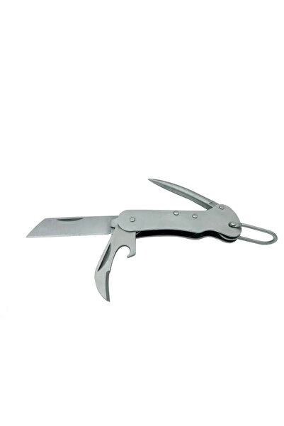 magicool Pk 153 Gümüş Gemici Çakı 9,5 Cm - Metal Sap, Manuel