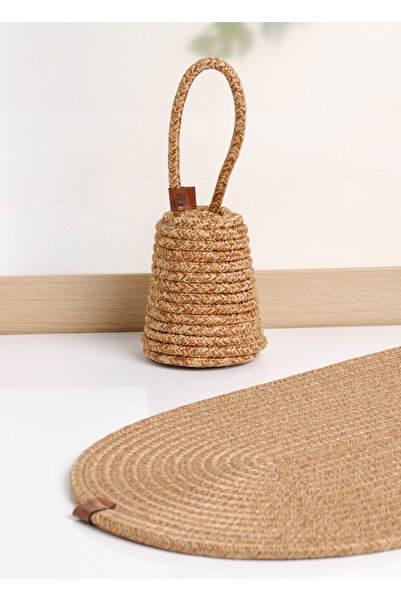 sfb 750 Gr VİNTAGE HASIR DAYANIKLI DEKORATİF KAPI STOPERİ PENCERE DURDURUCU KİŞİYE ÖZEL EL İŞİ SÜS