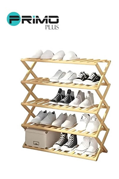 Primo Plus Five-layer bamboo folding shelf