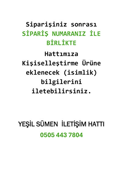 Yeşilsümen GRİ VE SİYAH KİŞİYE ÖZEL İSİMLİKLİ SÜMEN VE MAKAM TAKIMI