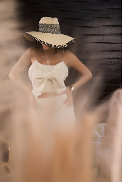 Joana Azalia Beige Beachwear