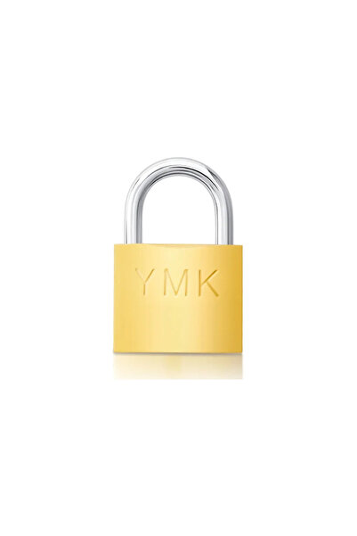 Epilons Eco Yellow Painted Short Hook Padlock 63mm