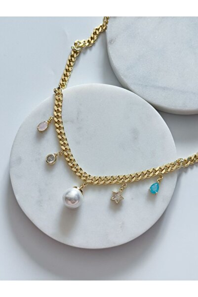 CHARMLUCKY Special Series Pearl Charm Necklace