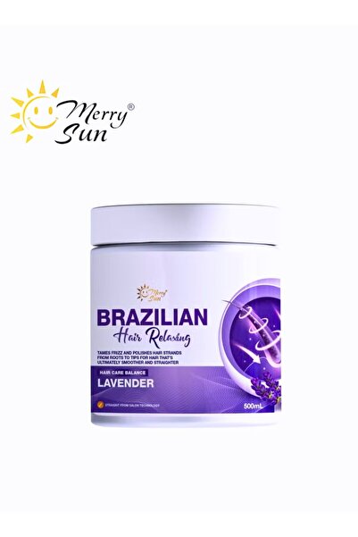 merry sun علاج الشعر البرازيلي المريح للعناية بالشعر باللافندر والتوازن 500 مل