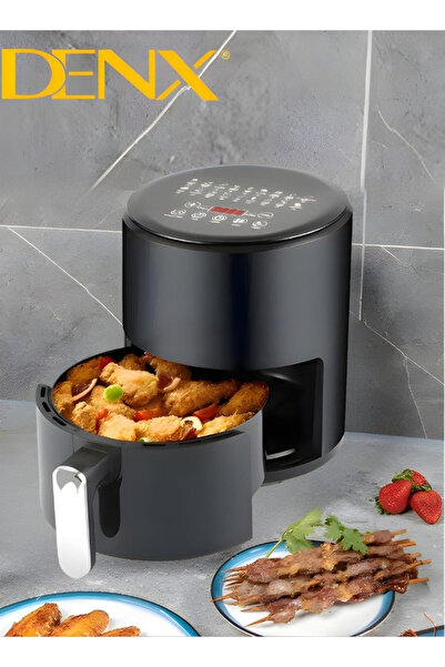 Denx Air fryer with digital control screen, capacity of 4 liters | 2400 watts | DX1786