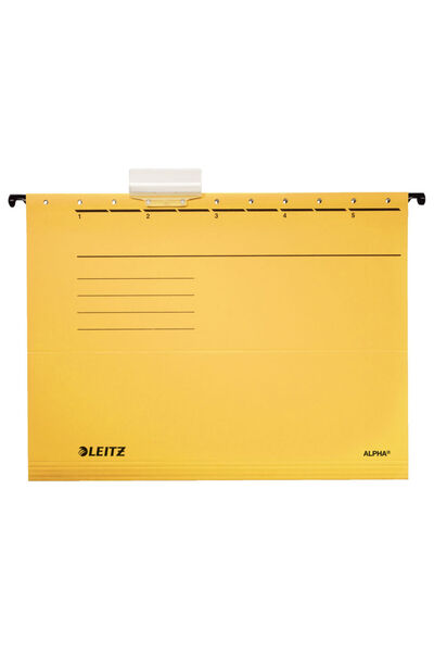Leitz Alpha hanging folder yellow