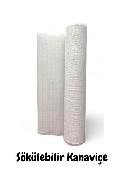 NÜNÜ ANNE , Sökülebilir Kanaviçe, Kanaviçe En 35cm, Boy 100 Cm