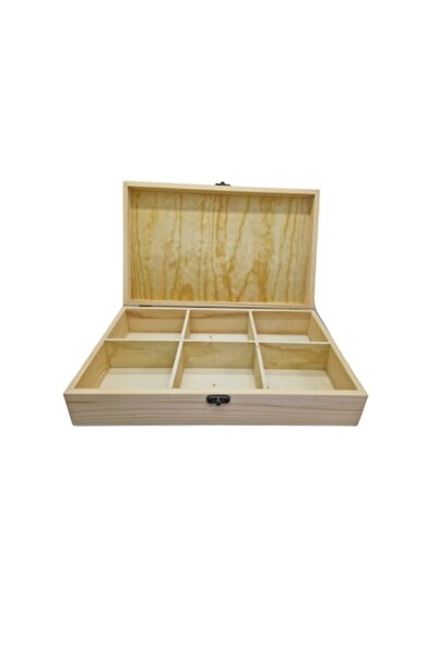 OEM Compartimented Wooden Box 29cmX18cmX6.5cm