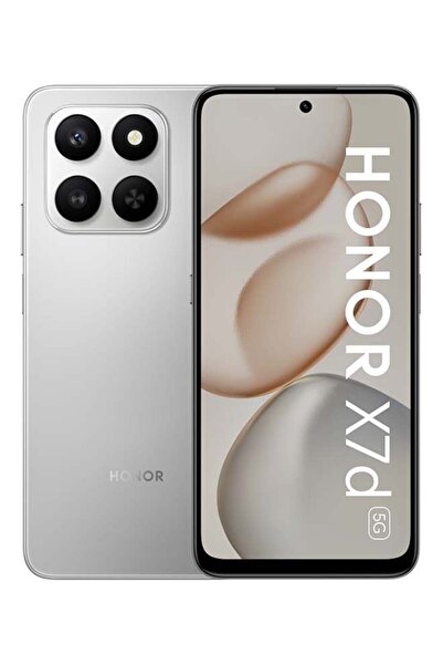 HONOR X7d Dual SIM 6GB RAM 128B 5G Meteor Silver - Middle East Version