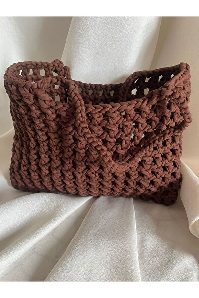 İhtiyacımVar Hand Knitted Bag Casual Sports Bag - Very Useful 25*37 cm