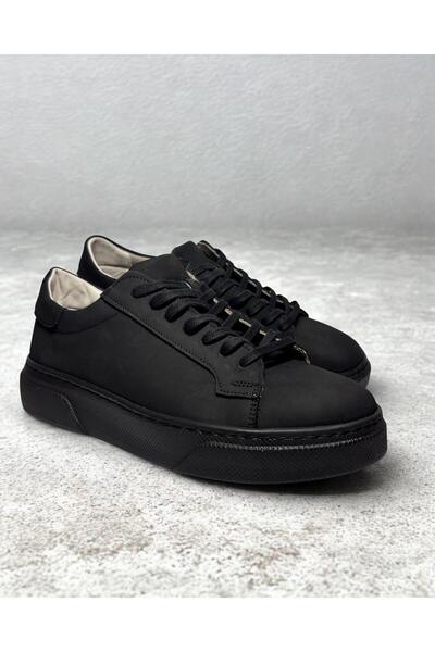 crybrands Ανδρικά παπούτσια casual με ελαστική σόλα από 100% δέρμα με κορδόνια