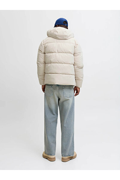 Jack & Jones Puffer Bej Erkek Mont 12283517