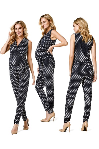 NOPPIES Maternity jumpsuit with drawstring