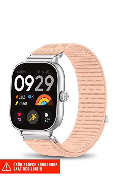 Nezih Case Xiaomi Redmi Watch 4 / 5 / 6 / Band 8 Pro / Uyumlu Hasır Örgü Spor...