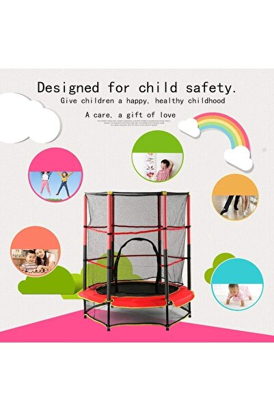 Primo Plus Heavy-Duty Indoor Bounce Trampolines With Safety Net For Safe And Secure Fun Time