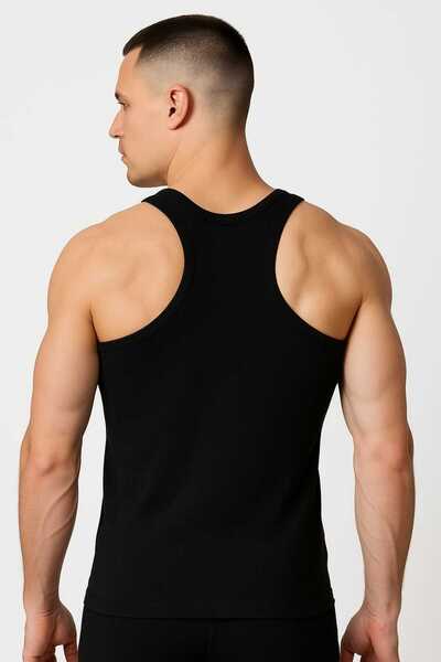 SEDEF YILDIZ Ανδρικό Αθλητικό Στολή Μαύρο 5 Τεμάχια