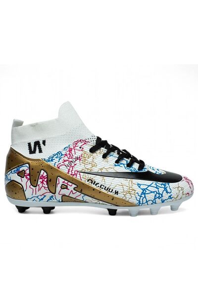 YUSUFSHOES Children's Adult Socks Unisex Turf Grass Soil Carpet Field Football Shoes Cleats