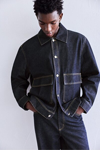 Pull & Bear Trucker Kot Ceket