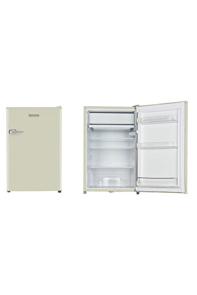 Edison Mini Bar Refrigerator, 4.2 ft, 120L, EDIR90N - Beige
