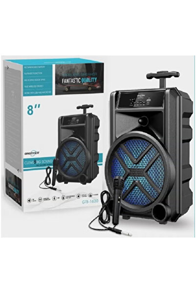 Primo Plus Wireless Bluetooth Speaker, Stereo Sound, FM Radio, TF Memory, USB Input, Mic Input rechargeable