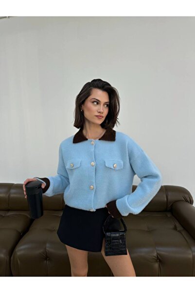 BOUQUET OF TULİP Polo Yaka Yumoş Düğmei Kazak