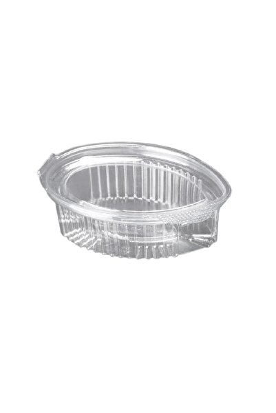 playzone وعاء صلصة بلاستيكي شفاف بغطاء 20 سي سي (100 قطعة)