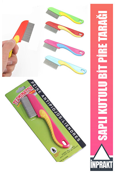 inprakt فرك شعر القطط والكلاب - مشط تجميع وتنظيف