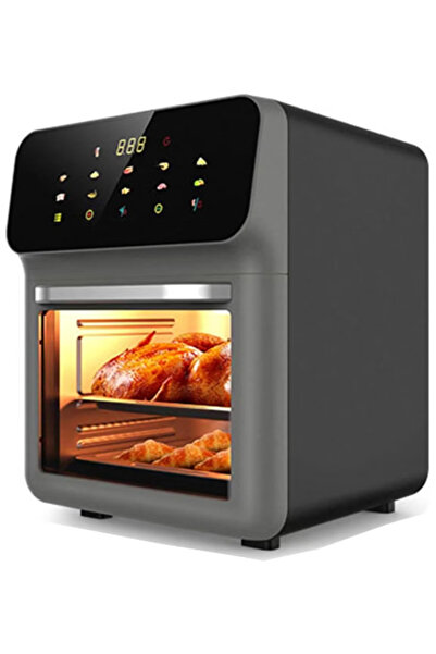 Primo Plus Air Fryer Oven 12l Large Capacity Visible Large Window Smart Touch Screen 1350w Electric Pr611