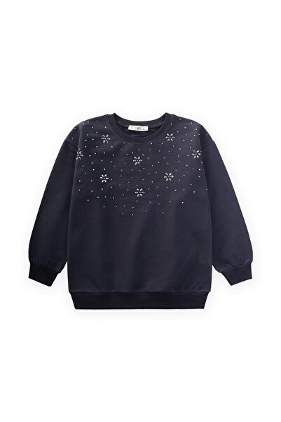 Cigit سترة رياضية بتفاصيل حجرية للأعمار من 4 إلى 12 سنة، لون أنثراسايت