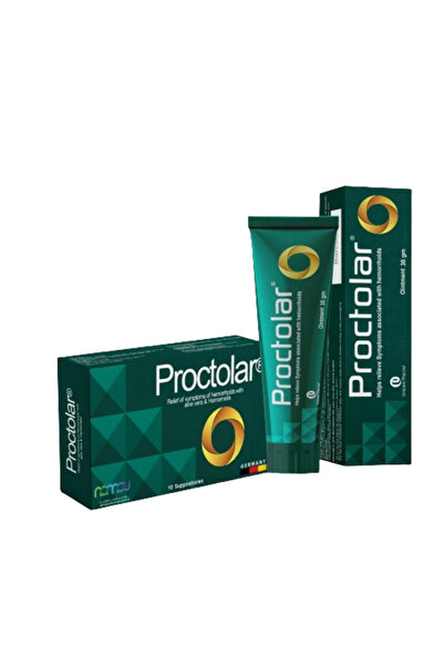 Fidelio Proctolar Ointment 30g + Proctolar Suppositories (10 units) for Hemorrhoid Relief