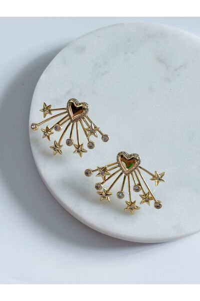 CHARMLUCKY Special Series Heart Star Earrings