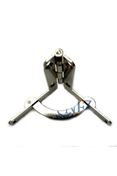 Twin Store Scissor Hinge - 16X36X76Mm, Nickel, 100 Pcs