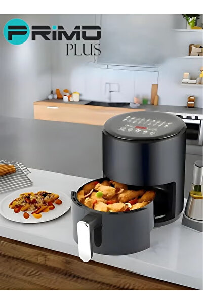 Primo Plus مقلاة هوائية صحية بدون زيت للقلي/الشواء/الخبز/التحميص 2400 واط، 4 لتر