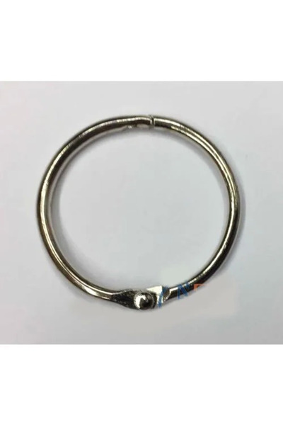 MEKs Locking Round Ring, 2.5cm - 100 Units