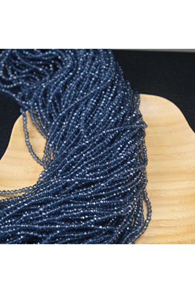 Prestij Boncuk Mărgele din cristal 4 MM Transparent Antracit Transparent