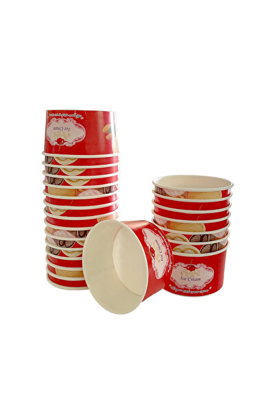 Genel Markalar Karton Dondurma Kasesi Küçük 100cc 50li