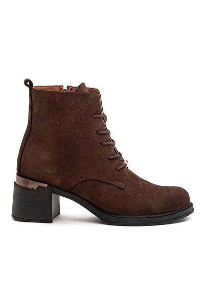 Bulldozer 260841 Kahve Nubuk Kadın Bot