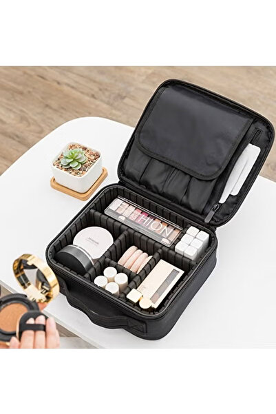 Primo Plus Black portable makeup bag