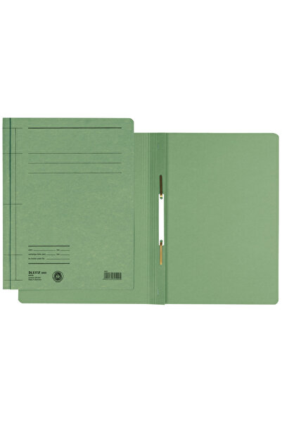 Leitz File with rail cardboard A4 250 sheets green