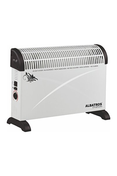 ALBATROS Convector electric CT-20TURBO 2000W 3 trepte Alb