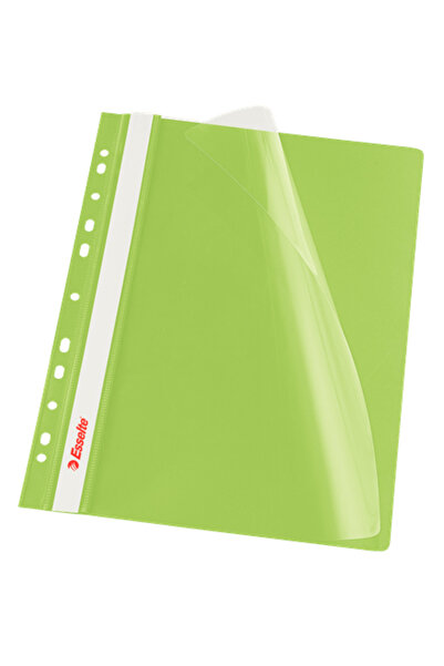 Esselte VIVIDA multi-hole file, plastic, 10 pieces/set, green