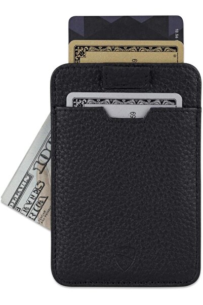 Vaultskin Mens RFID Blocking Slim Leather Card Wallet - CHELSEA Minimalist Front Pocket Cardholder
