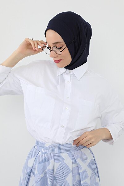 Aisha's Design Combed Cotton Bonnet with Neck Covering Feature and Headphone Opening, B-94