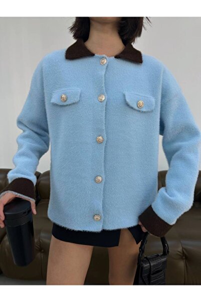 BOUQUET OF TULİP Polo Yaka Yumoş Düğmei Kazak