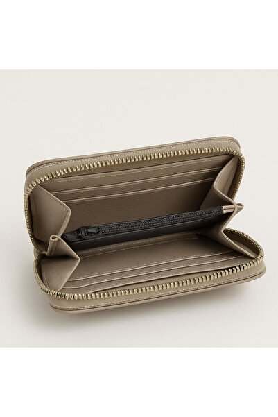 HAKKE Single Zipper Printed Wallet